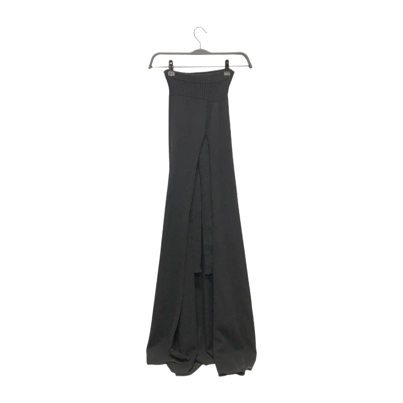 JACQUEMUS/Long Skirt/38/Cotton/BLK/ chiffon skirt flowing