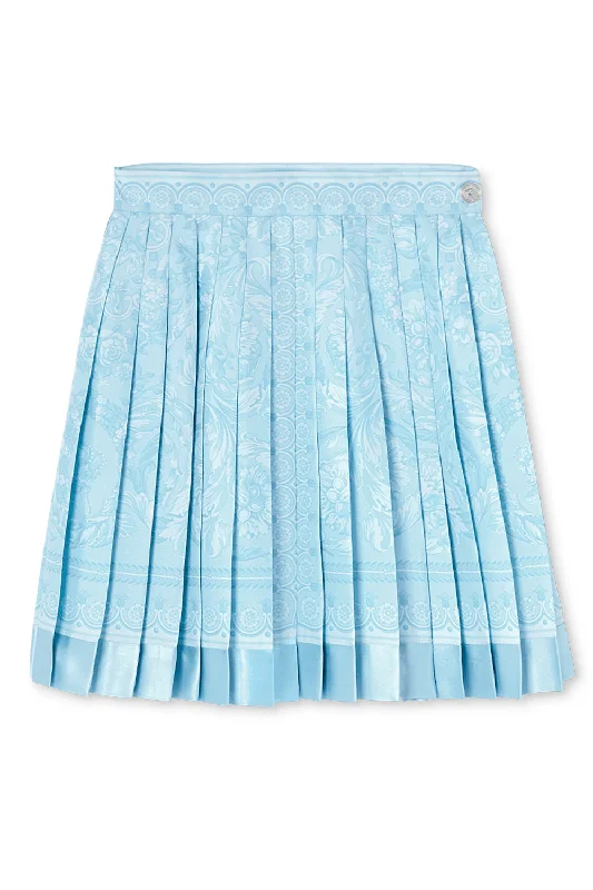 Barocco Pleated Skirt wool skirt warm