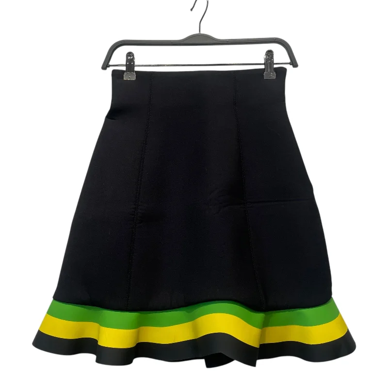 JW ANDERSON(J.W.ANDERSON)/Skirt/2/Stripe/BLK/ lace skirt intricate