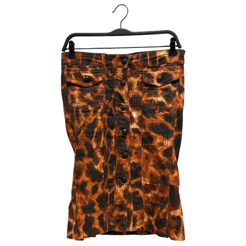 Just cavalli/Skirt/38/Animal Pattern/Denim/ORN/ cashmere skirt fine