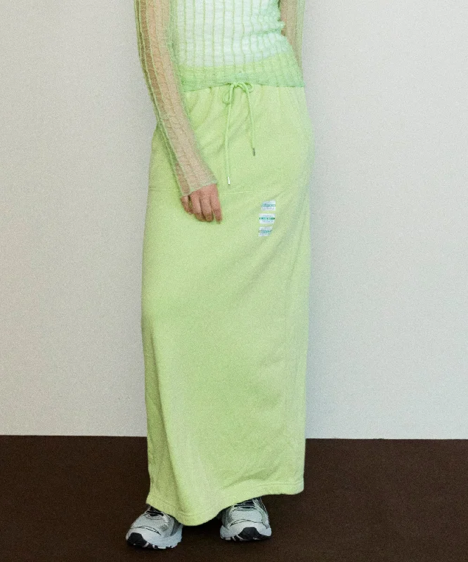 【SALE】DISCUS Collaboration Sweat Skirt chiffon skirt airy