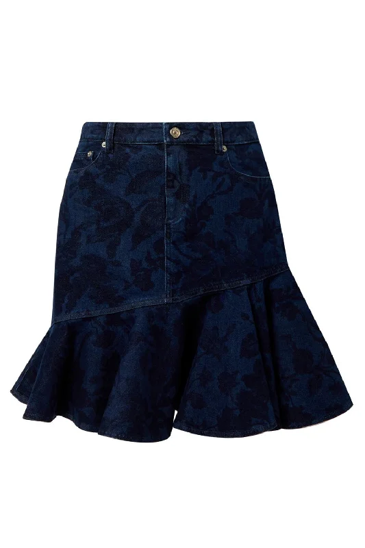 Asymmetrical Mini Skirt velvet skirt plush