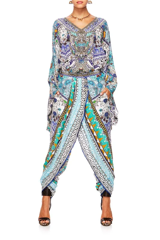 WRAP FRONT TROUSER EVERLASTING UDAIPUR Trousers Capri Summer