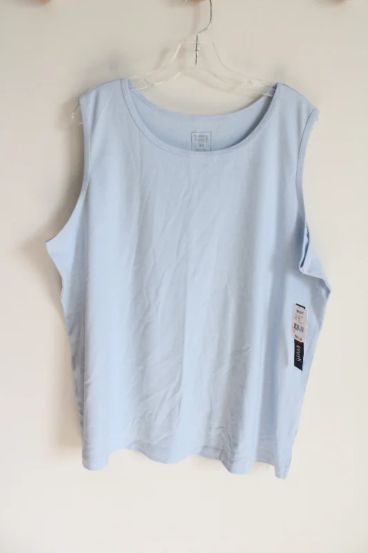 NEW Hasting & Smith Light Blue Tank | 3X glitter tank top