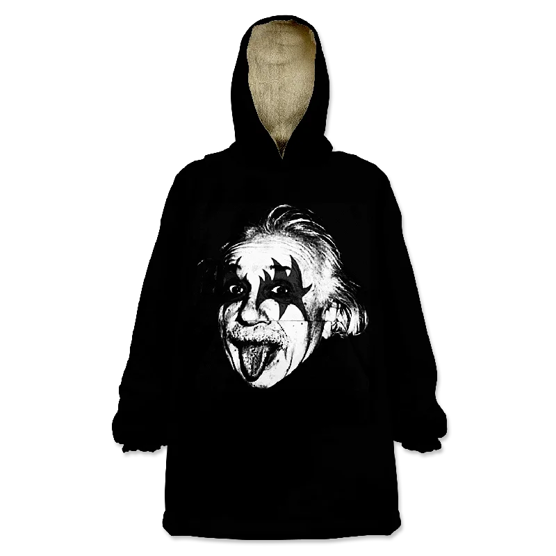 Einstein Kiss Wearable Blanket Hoodie Hoodie with Lace Feminine Delicate