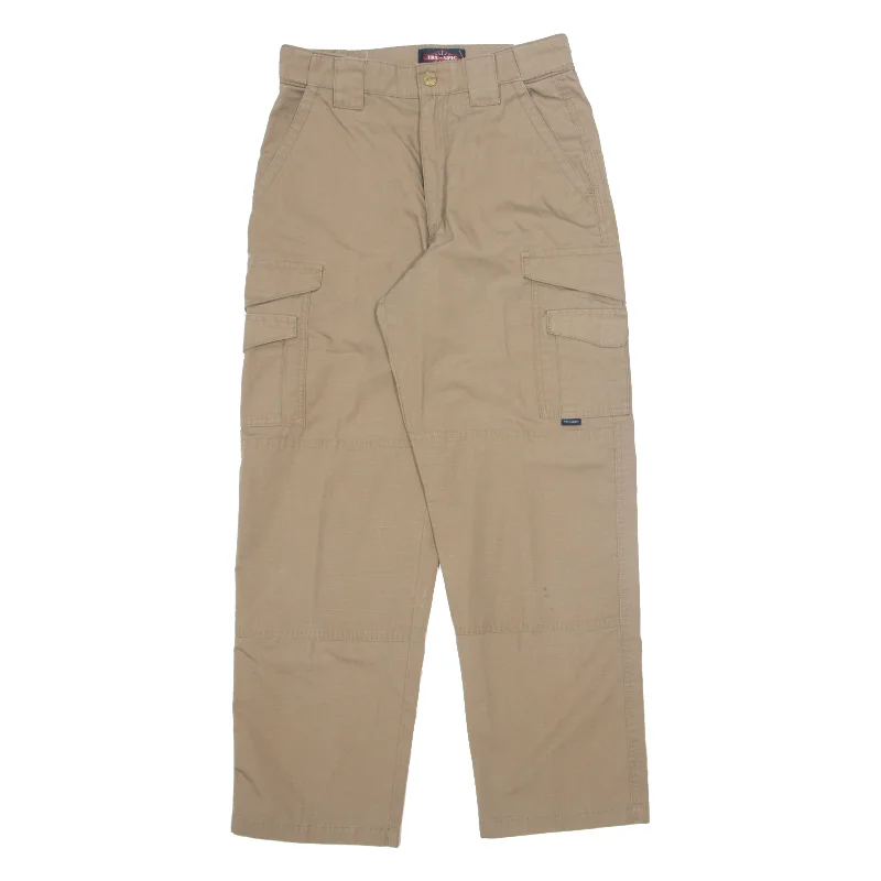 TRU-SPEC Cargo Trousers Brown Regular Straight Womens W30 L30 Trousers practical easy-care