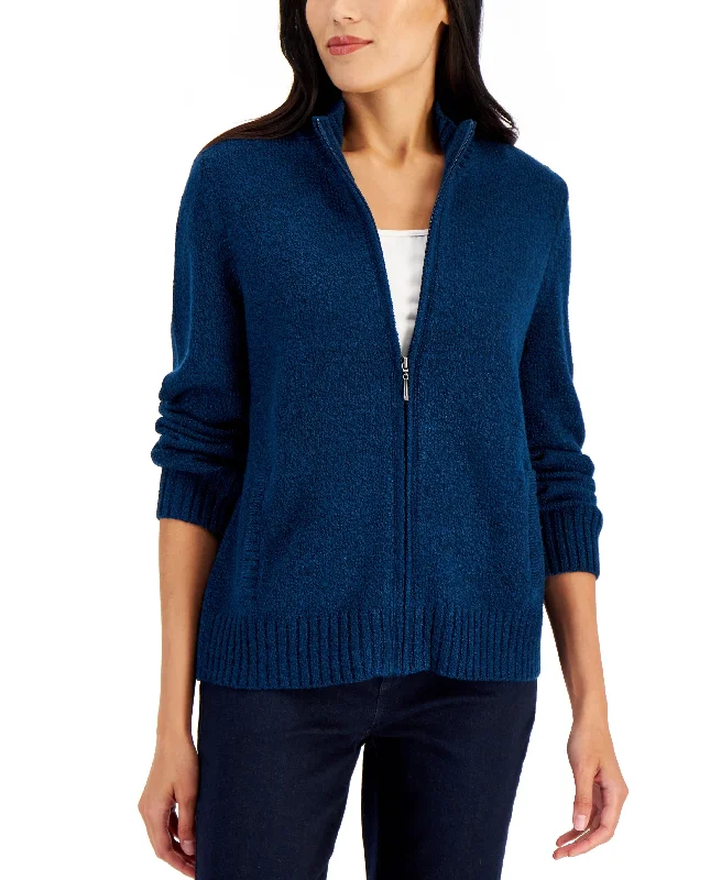 Women's Zip Cardigan Casual Formal Business