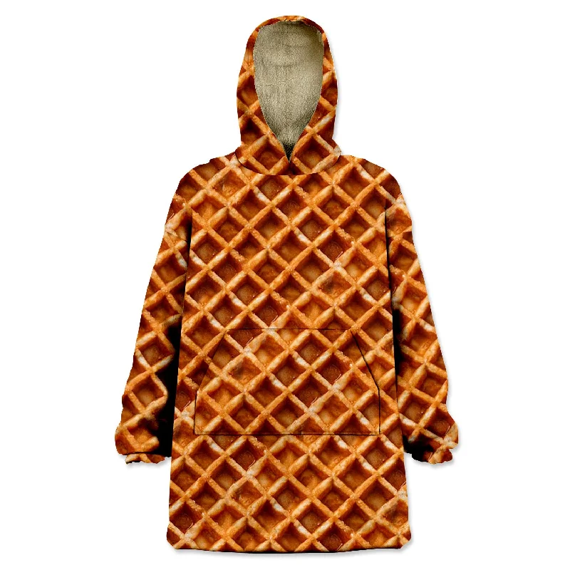 Beloved Waffle Wearable Blanket Hoodie Hoodie with Hood Adjustable Protection