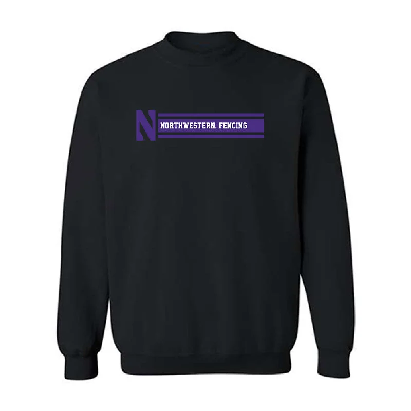 Northwestern - NCAA Women's Fencing : Rowan Park - Classic Shersey Crewneck Sweatshirt Hoodie with Emblem Brand Identity