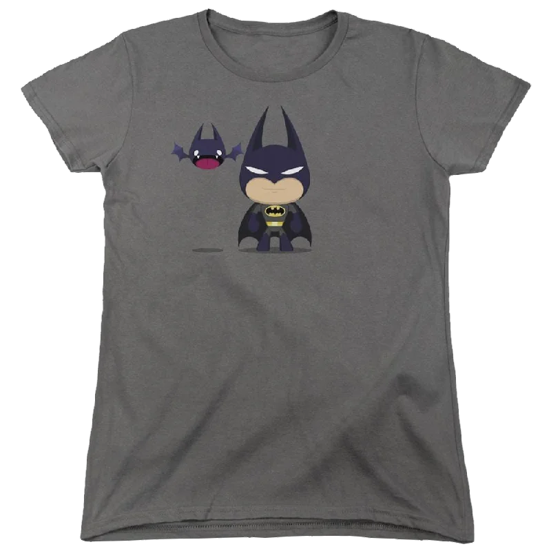 Batman Cute Batman - Women's T-Shirt Chenille Blend Fleece Blend Nylon Blend