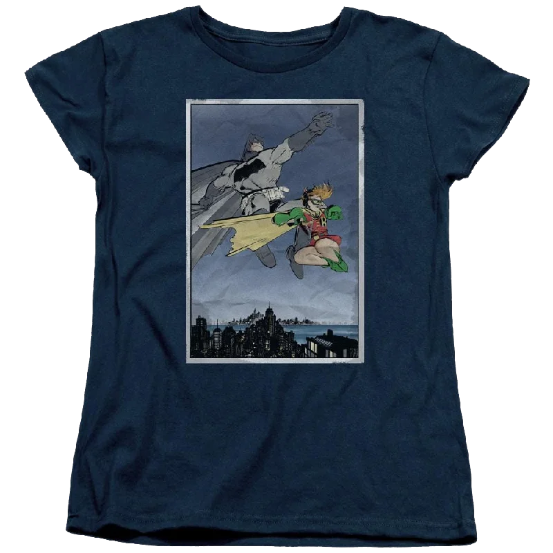 Batman Dkr Duo - Women's T-Shirt Terry Blend Velvet Blend Canvas Blend