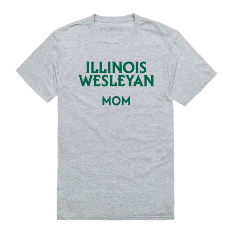 Illinois Wesleyan University Titans Mom T-Shirts Collared Crew Neck Turtle Neck