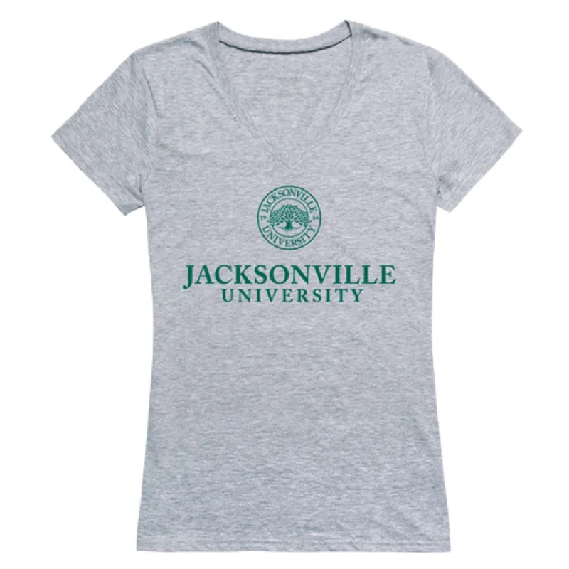 Jacksonville Dolphin Womens Seal T-Shirt Chenille Blend Fleece Blend Nylon Blend