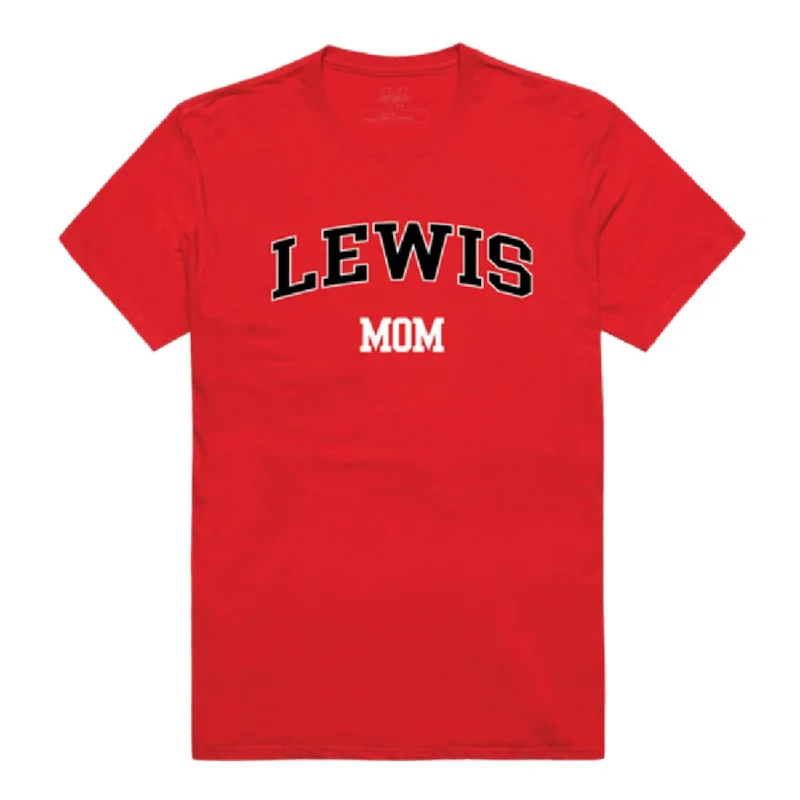 Lewis University Flyers Mom T-Shirts Mesh Fabric Canvas Fabric Denim Fabric