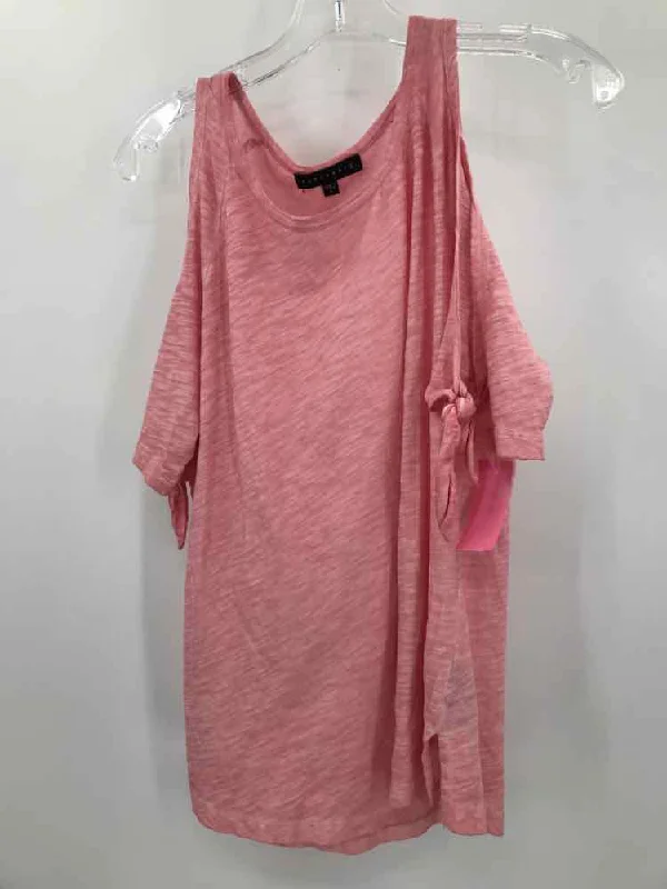 Pre-Owned Sanctuary Pink Size Small T-shirt Terry Blend Velvet Blend Canvas Blend